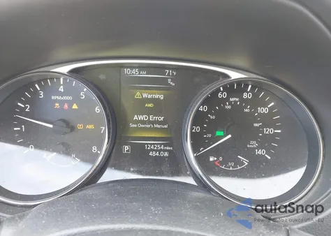 2016 Nissan Rogue Sv z USA, uszkodzony, nr VIN JN8AT2MV8GW135266